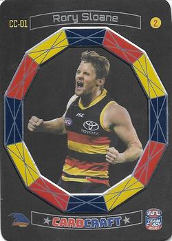 2021 Team Coach AFL - Card Craft #CC-01 Rory Sloane Front